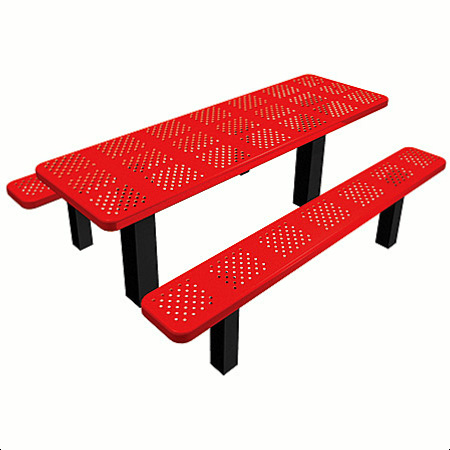 Lifetime Rectangle Picnic Table - Perforated